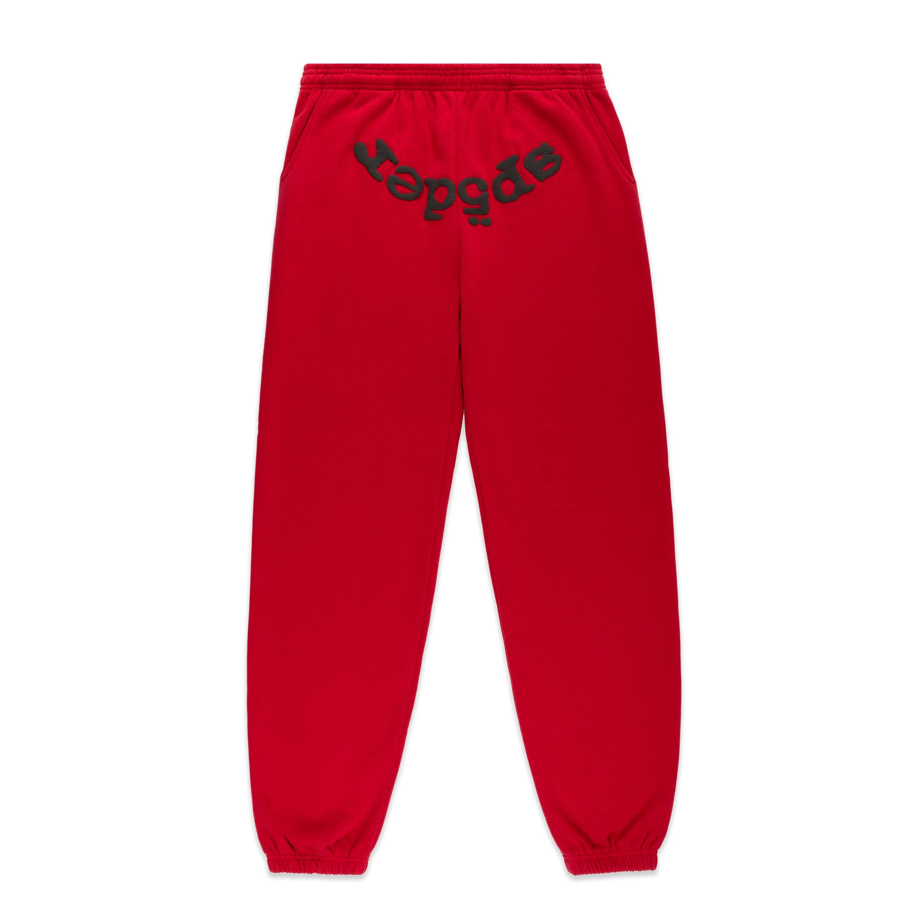 Sp5der OG Web V2 Sweatpants Red/Yellow